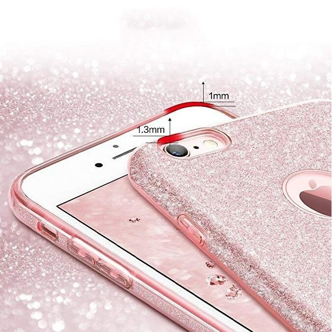 Кейс Wozinsky Glitter Case за iPhone XS Max черен