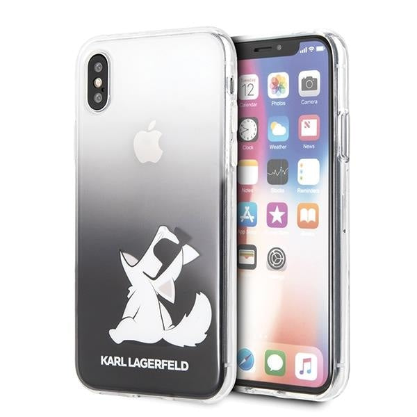 Кейс Karl Lagerfeld за iPhone X/Xs черен