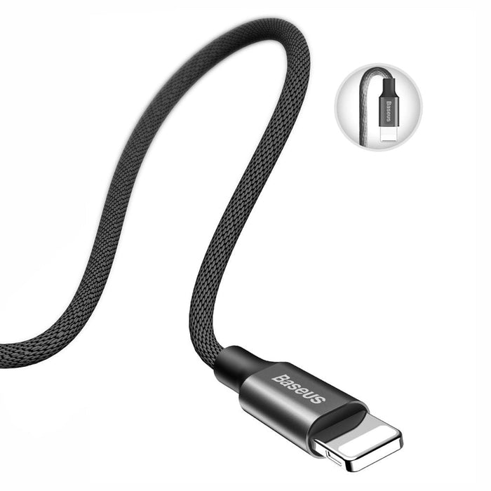 Кабел Baseus Yiven USB към Lightning 1.8m Черен