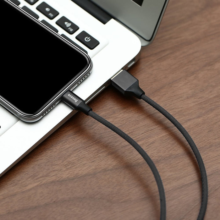 Кабел Baseus Yiven USB към Lightning 1.8m Черен