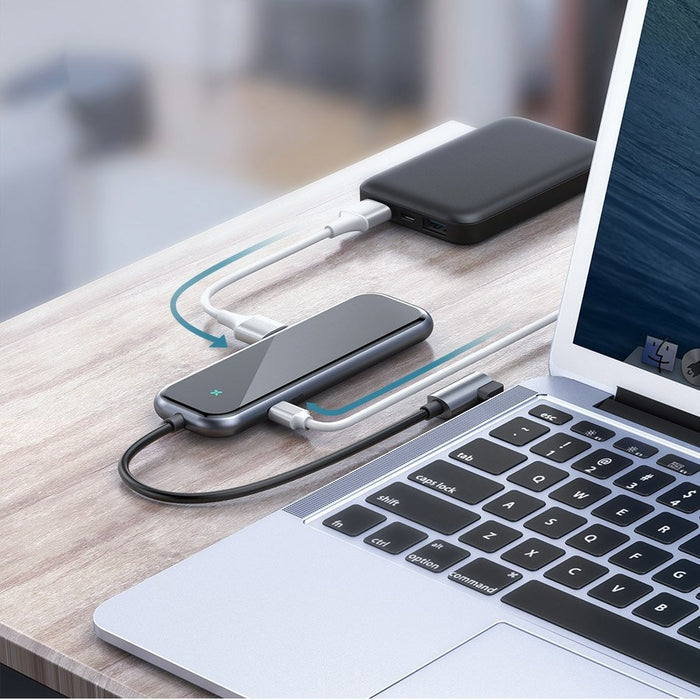 Хъб Baseus HUB USB - C към 4x 3.0 / PD адаптер