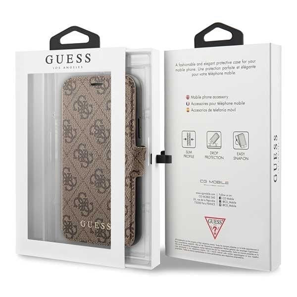 Калъф Guess GUFLBKSN584GB за iPhone 11 Pro,кафяв / кафяв 4G