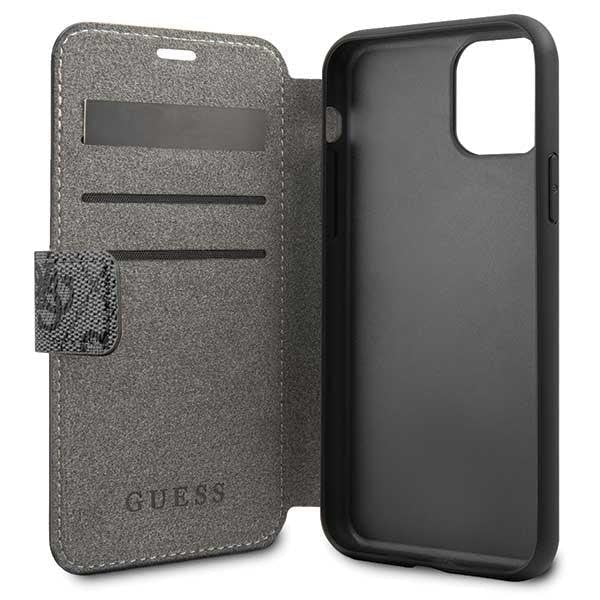 Калъф Guess GUFLBKSN584GG за iPhone 11 Pro сив / 4G