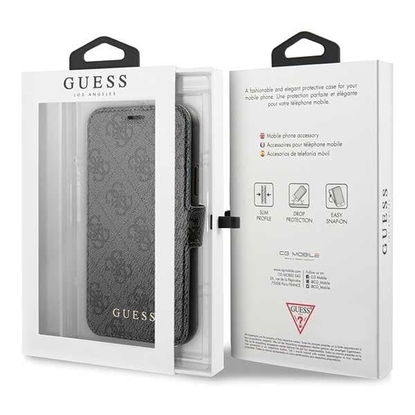 Калъф Guess GUFLBKSN584GG за iPhone 11 Pro сив / 4G