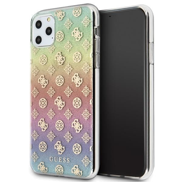 Гръб Guess Iridescent 4G Peony Cover for iPhone 11 Pro