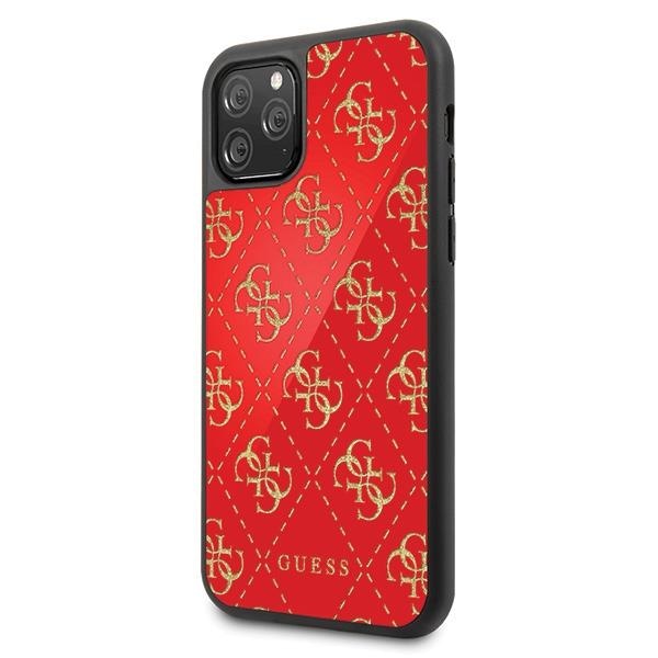 Кейс Guess Double Layer Glitter за Apple iPhone 11