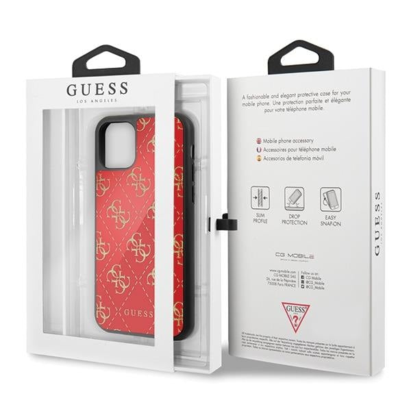 Кейс Guess Double Layer Glitter за Apple iPhone 11