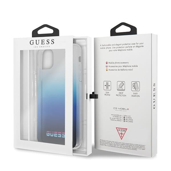 Кейс Guess GUHCN65DGCNA за iPhone 11 Pro Max blue