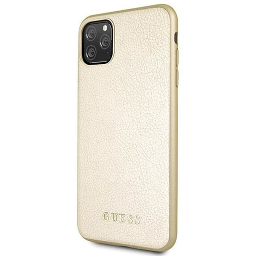 Кейс Guess Iridescent за Apple iPhone 11 Pro Max Златист