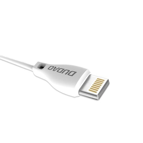 Кабел Dudao USB към Lightning 2.1A 2M бял