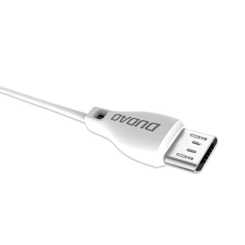Кабел Dudao L4M Micro USB 2.4А 1m бял