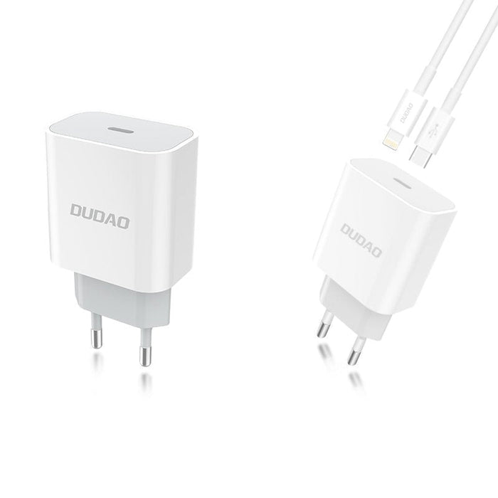 Зарядно устройство Dudao EU USB Type C 18W