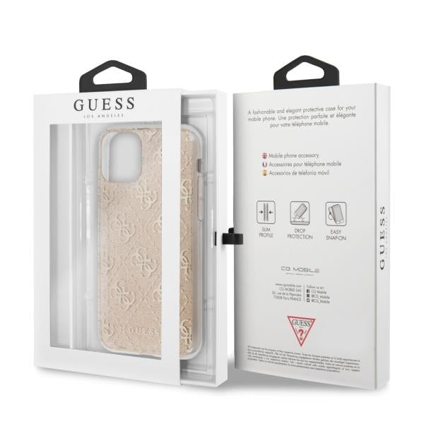 Кейс Guess Glitter за Apple iPhone 11 Златист