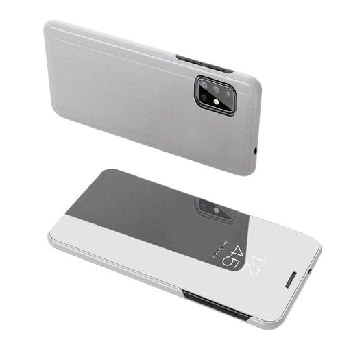 Калъф за телефон Clear View Case Samsung Galaxy S20 сребрист