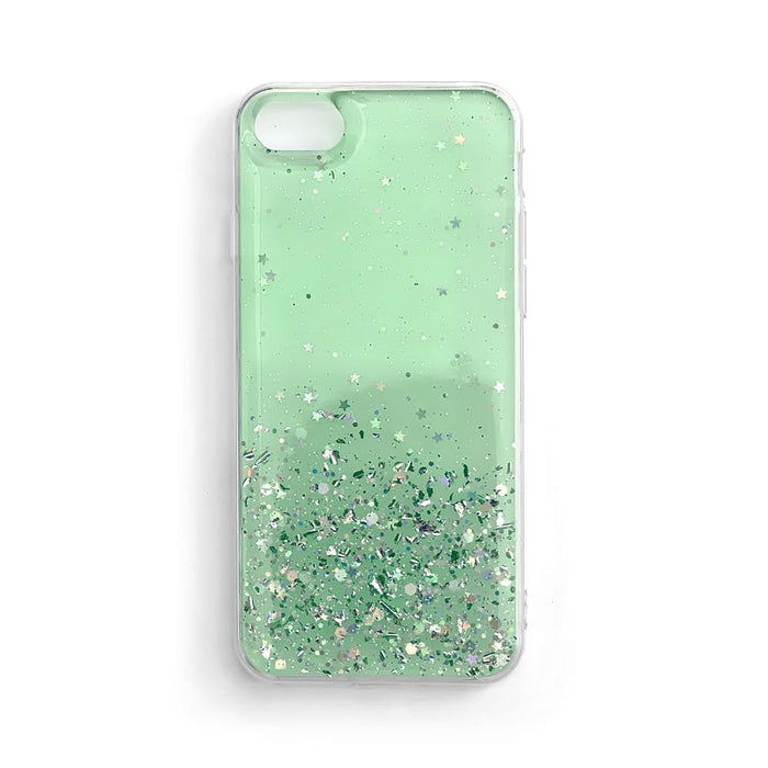 Калъф Wozinsky Star Glitter за iPhone XR Зелен