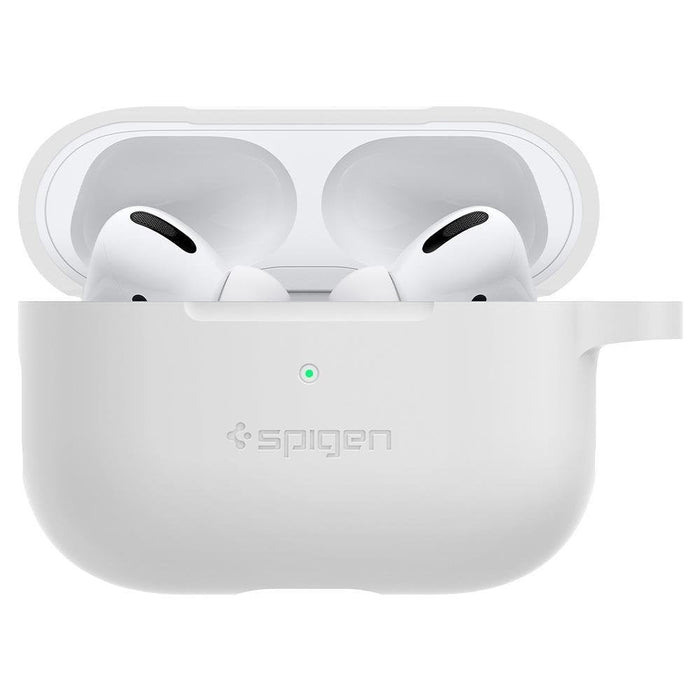 Калъф Spigen Silicone Fit за Airpods Pro бял