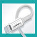 Кабел Ugreen USB - C към Lightning MFI 1m 3A 18W бял