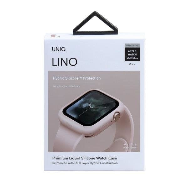 Калъф за Smartwatch Uniq Lino Apple Watch 5/4 40mm розов