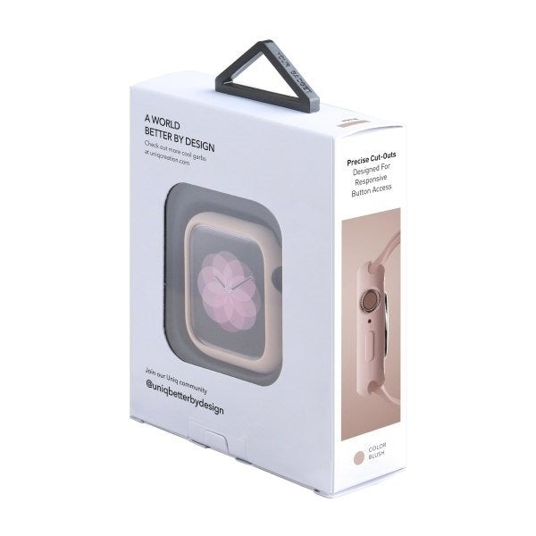 Калъф за Smartwatch Uniq Lino Apple Watch 5/4 40mm розов