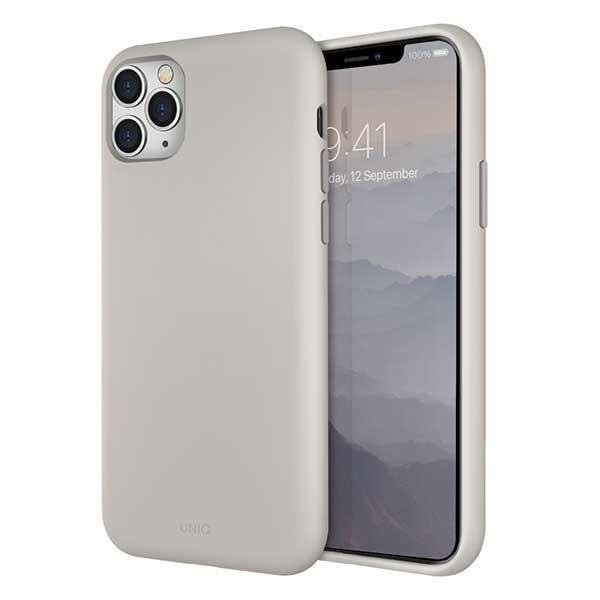 Кейс Uniq Lino Hue за iPhone 11 Pro Max Beige кафяв