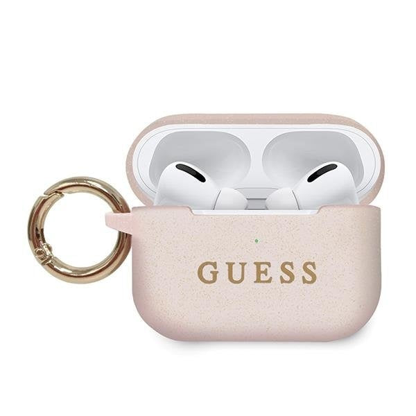 Силиконов кейс Guess за Apple AirPods Pro Розов