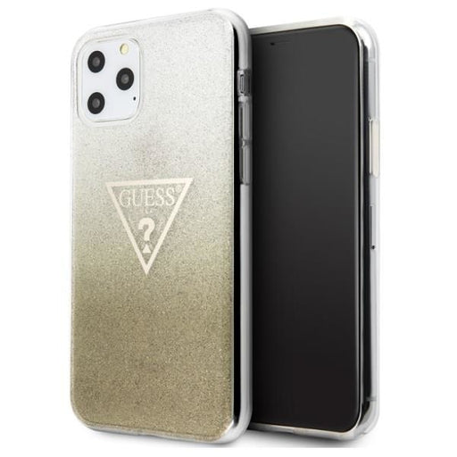 Кейс Guess Glitter Triangle за Apple iPhone 11 Pro