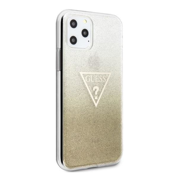 Кейс Guess Glitter Triangle за Apple iPhone 11 Pro