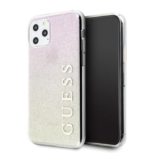 Кейс Guess Gradient Liquid Glitter за Apple iPhone 11