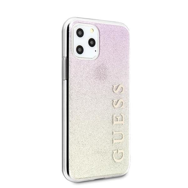 Кейс Guess Gradient Liquid Glitter за Apple iPhone 11