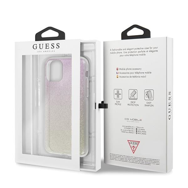 Кейс Guess Gradient Liquid Glitter за Apple iPhone 11