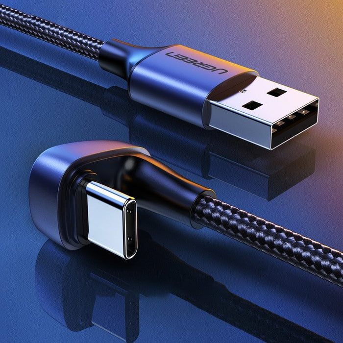 Кабел Ugreen Nylon Braided USB към USB - C 1m 3A