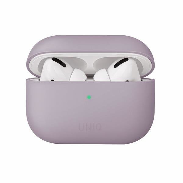 Калъф Uniq Lino за Airpods Pro лилав