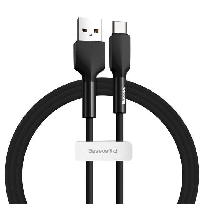 Кабел Baseus USB към USB - C 3A 1m 480Mbps Черен