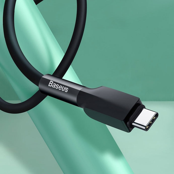 Кабел Baseus USB към USB - C 3A 1m 480Mbps Черен