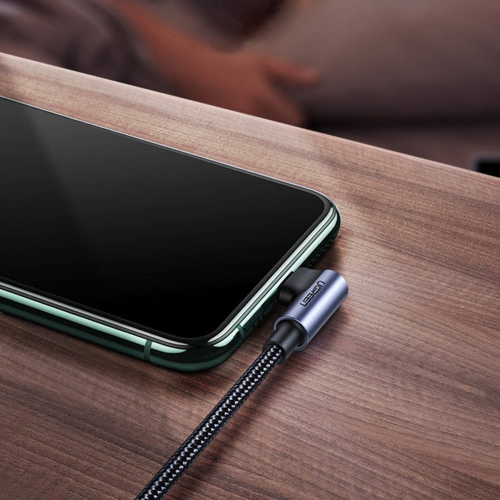 Кабел Ugreen MFI Elbow USB - C към Lightning Power