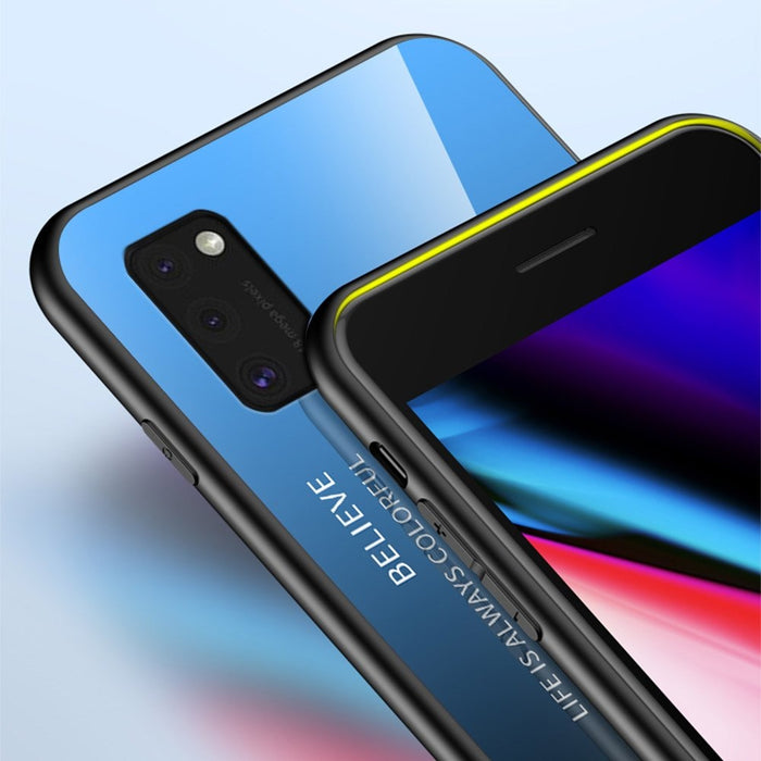 Калъф за телефон Gradient Glass с гръб