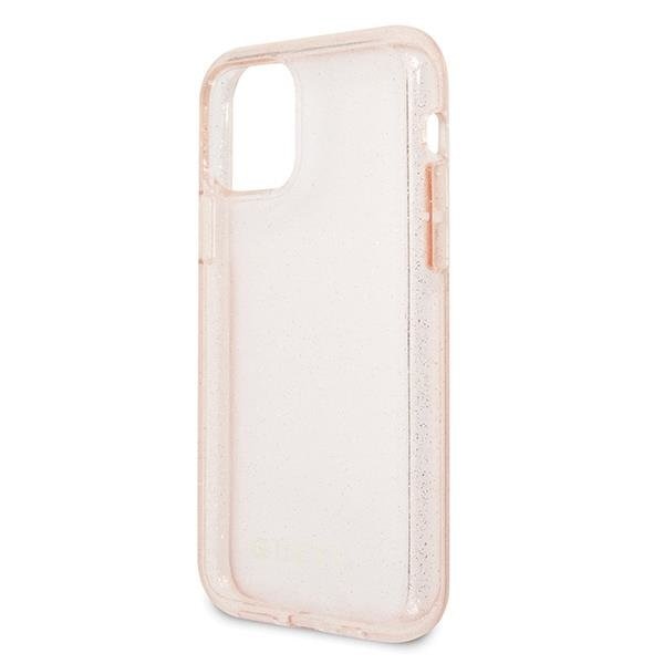 Калъф Guess Glitter Circle за iPhone 11 Pro Pink