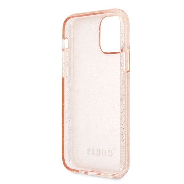 Калъф Guess Glitter Circle за iPhone 11 Pro Pink