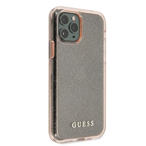 Калъф Guess Glitter Circle за iPhone 11 Pro Pink