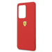 Калъф Ferrari SF Silicone за Samsung Galaxy S20 Ultra Red