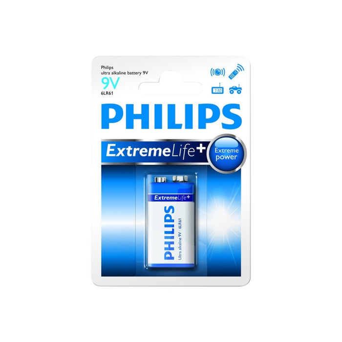 Philips Ultra Alkaline батерия 9V 1бр