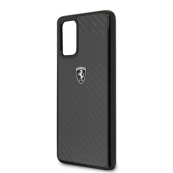 Калъф Ferrari Heritage Carbon за Samsung Galaxy S20