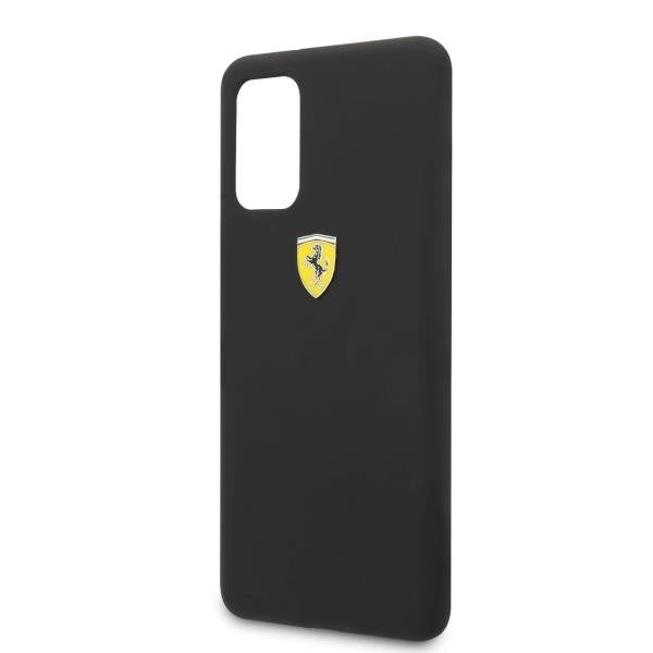 Калъф Ferrari SF Silicone за Samsung Galaxy S20 Plus Black