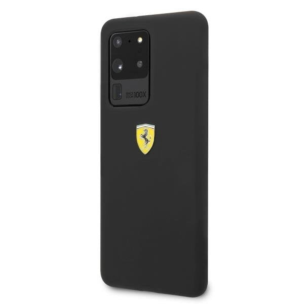 Калъф Ferrari SF Silicone за Samsung Galaxy S20 Ultra Black