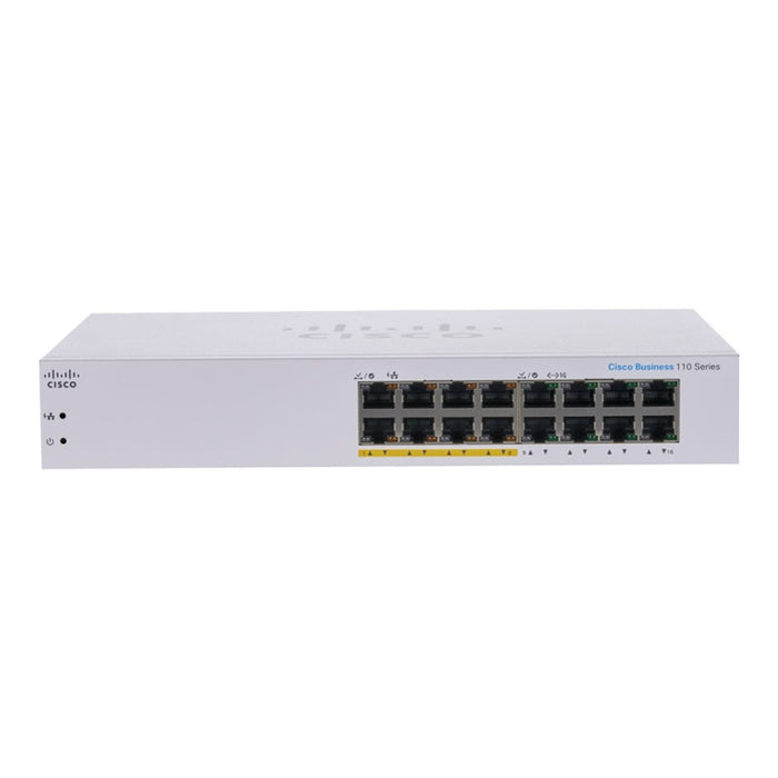 Комутатор CISCO CBS110 Unmanaged 16 - port GE Switch