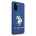 Предпазен калъф US Polo Silicone За Samsung Galaxy S20 Blue