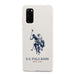 Калъф US Polo Big Horse за Samsung Galaxy S20 White