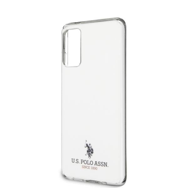 Предпазен калъф US Polo Shiny за Samsung Galaxy S20 White