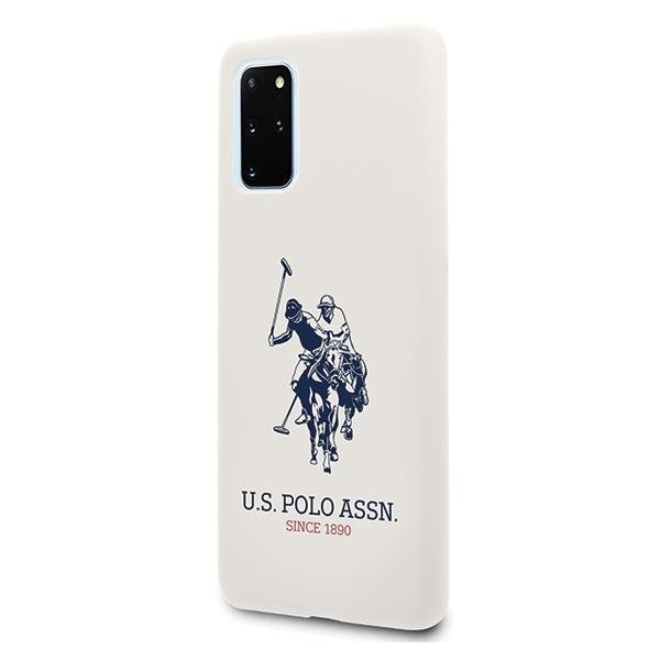 Калъф US Polo Big Horse за Samsung Galaxy S20 Plus White