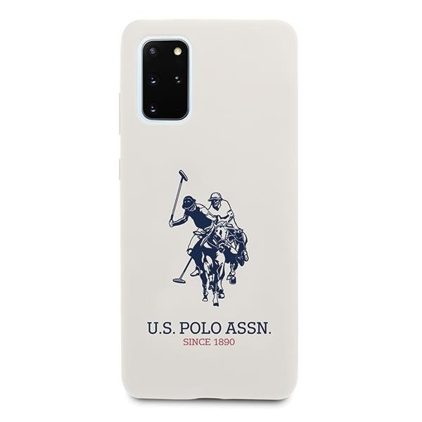 Калъф US Polo Big Horse за Samsung Galaxy S20 Plus White